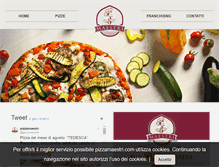 Tablet Screenshot of pizzamaestri.com